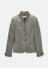 Wool blazer with stand-up collar thumbnail 6