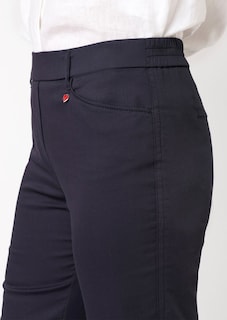 Leichte Sommerhose mit weitem Bein thumbnail 3