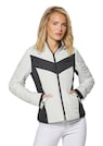 Quilted jacket in a contrasting look thumbnail 1