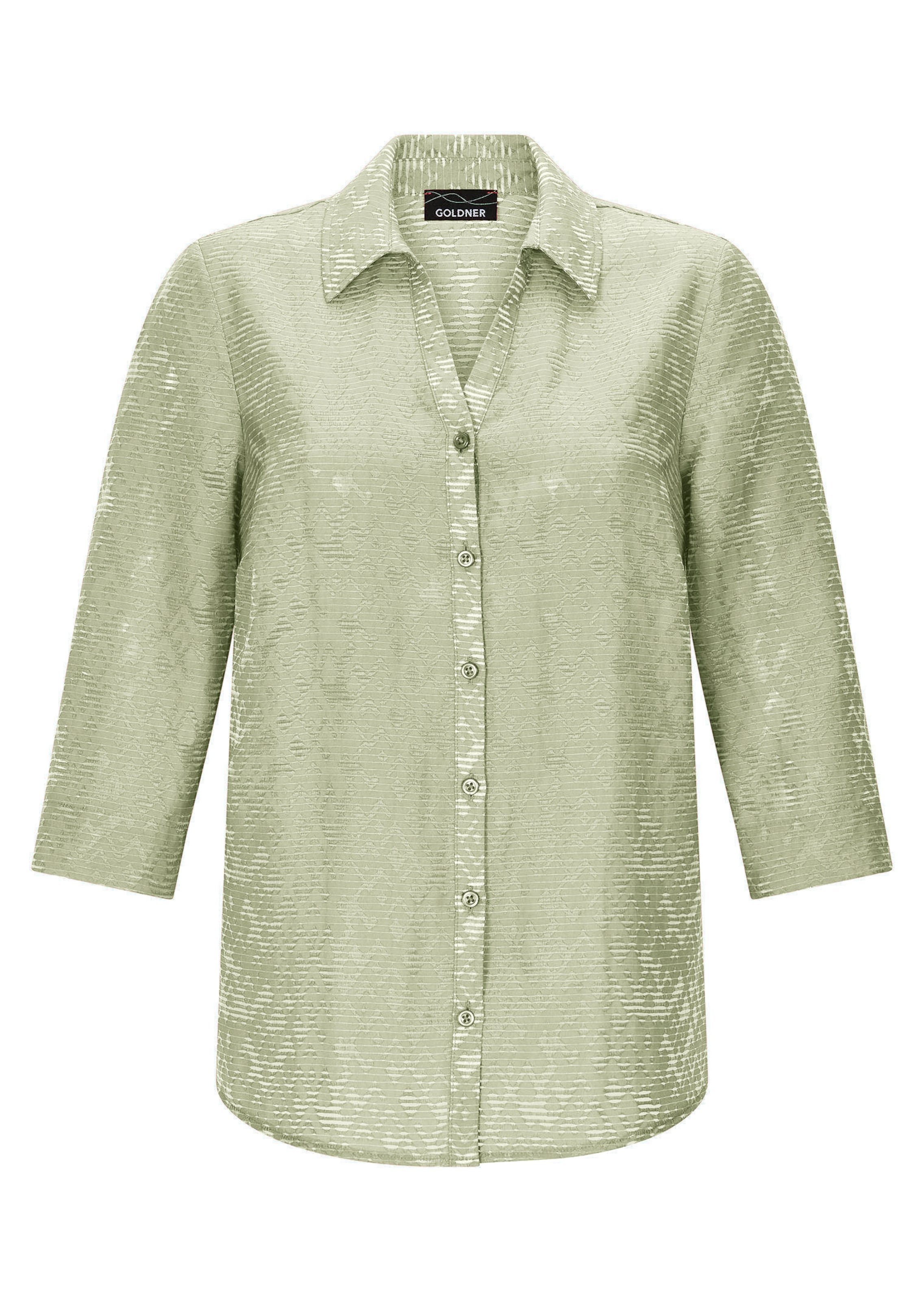 Bluse in leichter Ausbrenner-Qualität