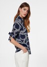 Hemdbluse mit Unikat-Print thumbnail 4