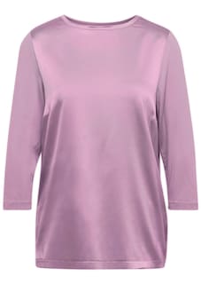 Blusenshirt mit schimmerndem Seideneinsatz thumbnail 2