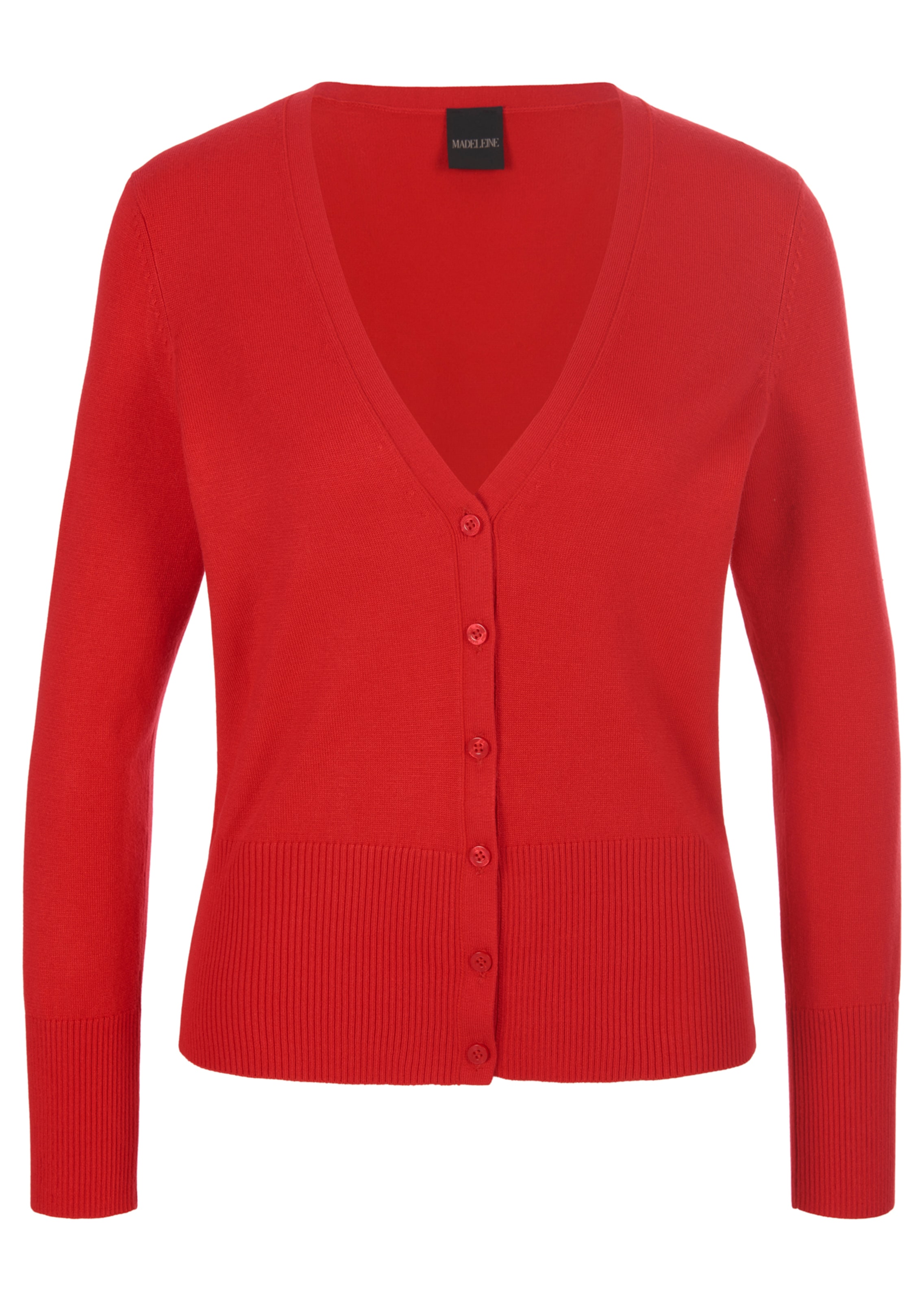 Stretch viscose cardigan