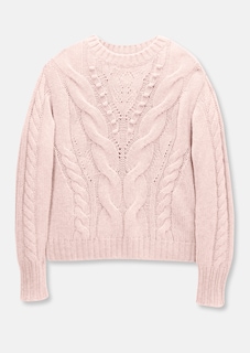 Strickpullover mit Zopfmuster thumbnail 6