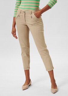 Cropped trousers in a casual chino style thumbnail 1