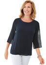 Stilvolles, gedoppeltes Blusenshirt thumbnail 1