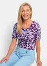 T-shirt en jersey avec imprimé animalier thumbnail 4