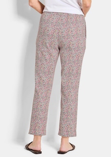 Pantalon extensible à motif thumbnail 3