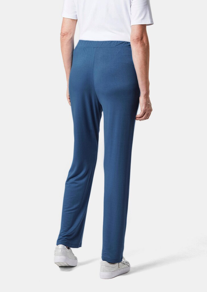 Bequeme Freizeithose mit Schlupfbund und Taschen
