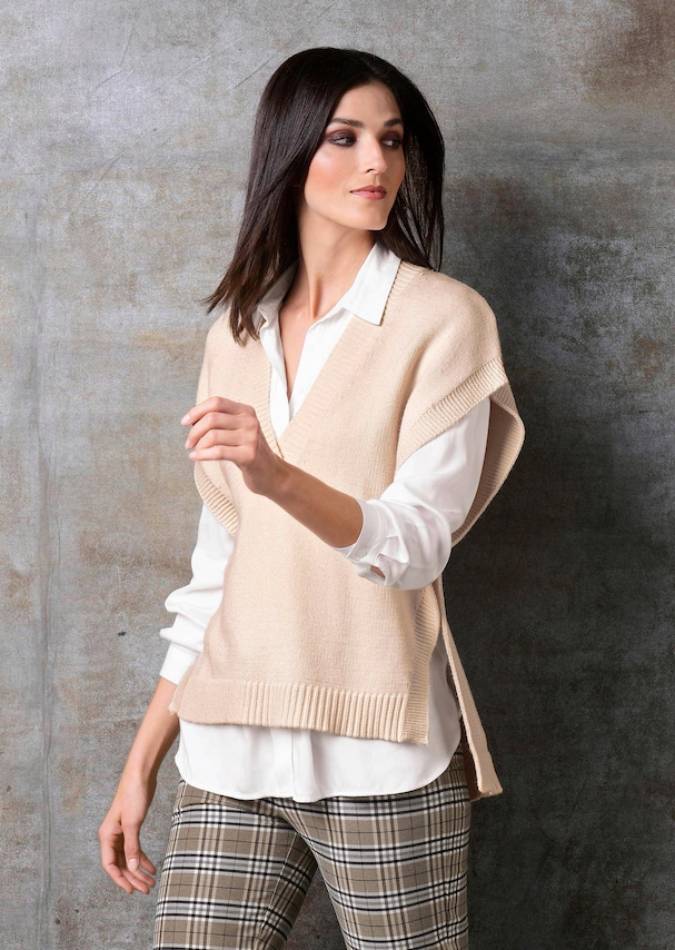 Pullunder in lässiger Oversized-Form 5