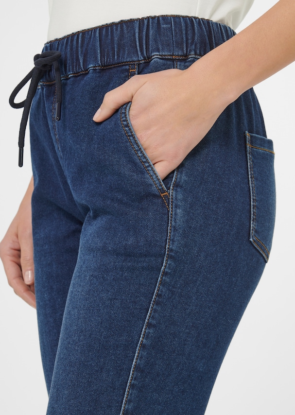 Comfortabele slip-on jeans 4
