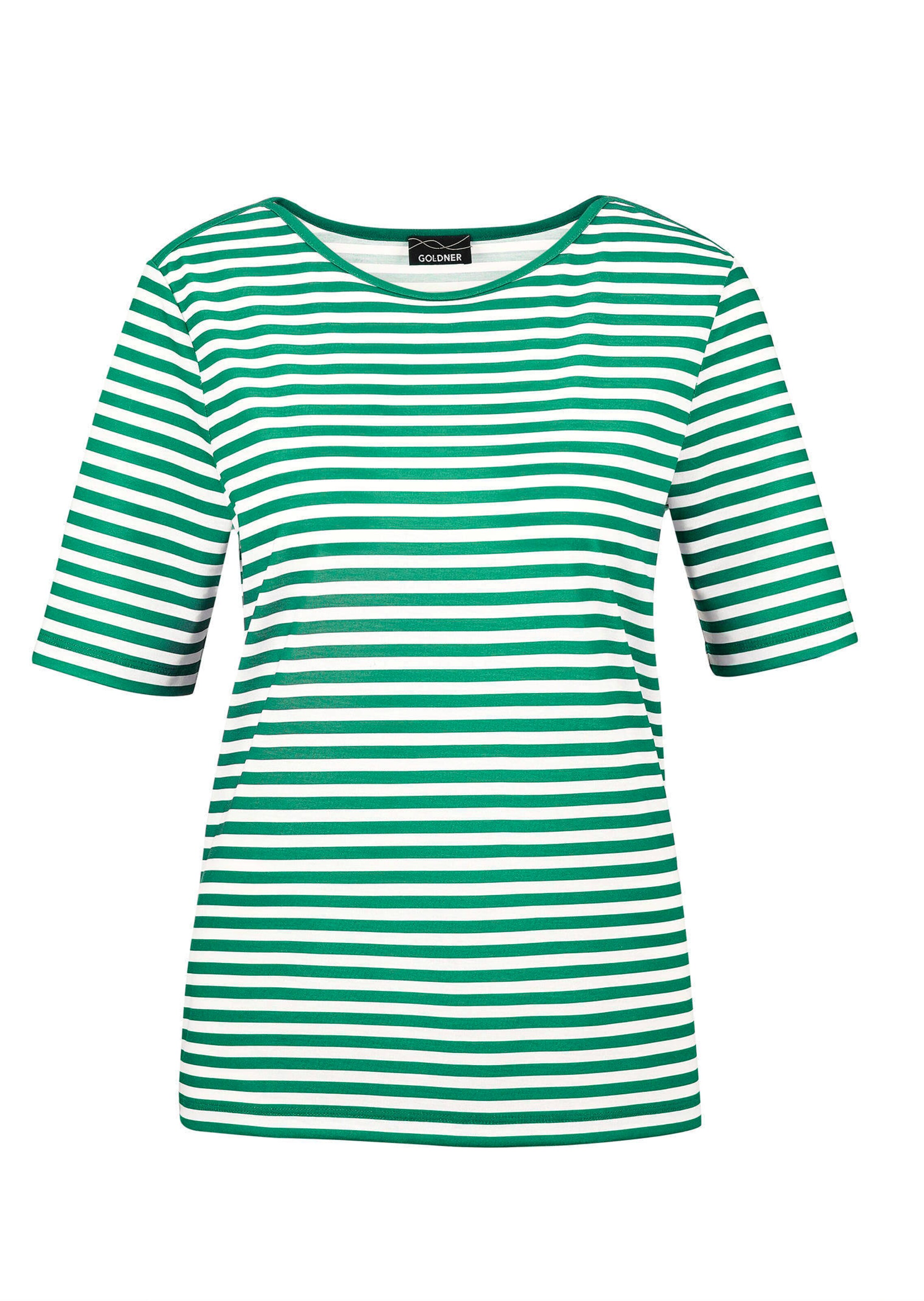 Ringelshirt aus Viskosejersey