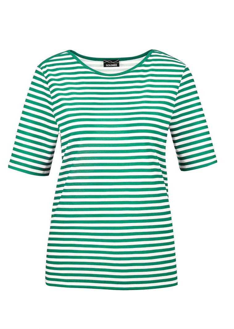 T-shirt à rayures en jersey de viscose