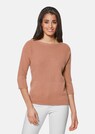 Kaschmir-Pullover mit Struktur-Mix thumbnail 1