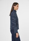 Tweed-Blazer mit Glanzgarn-Akzent thumbnail 4