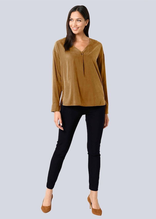 Bluse in Oversized-Form 1