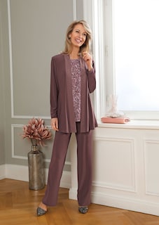 Weich fallende Jersey-Longjacke thumbnail 8