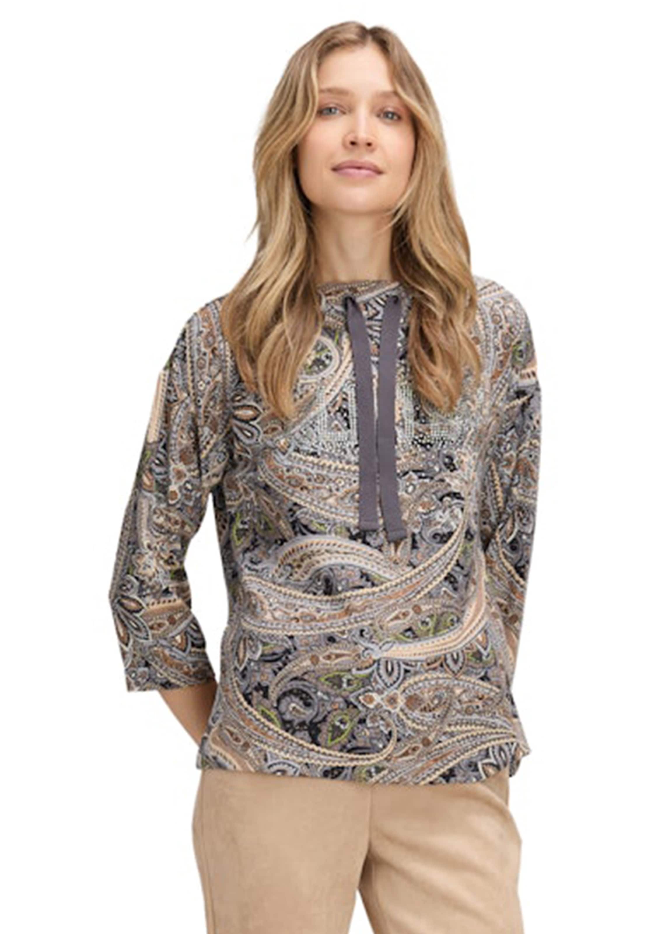 Sweatshirt mit Paisley-Print