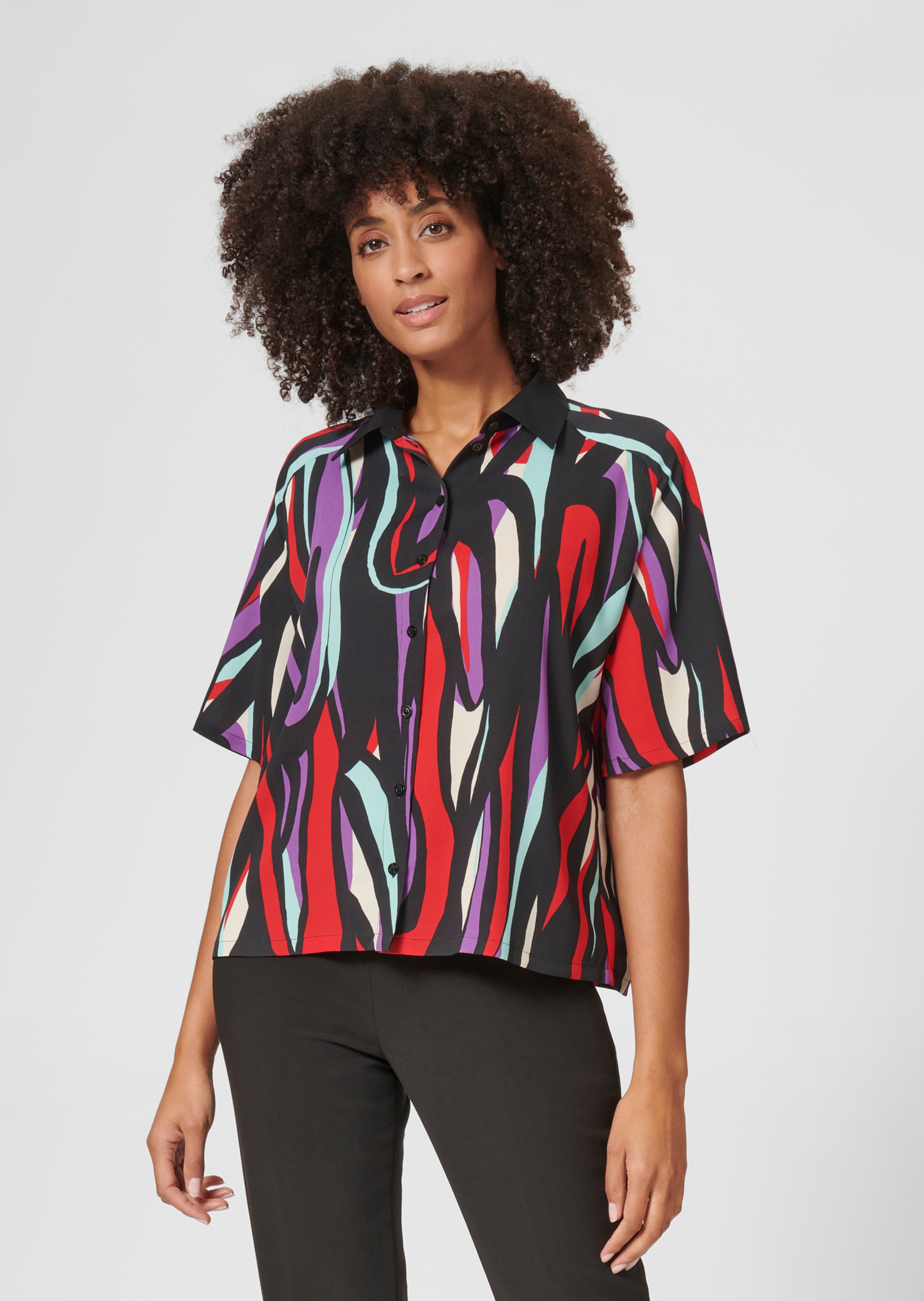 Bunte Bluse