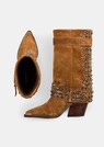Leren laarzen in cowboystijl thumbnail 2