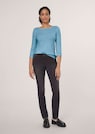 Cashmere jumper with boat neckline thumbnail 2