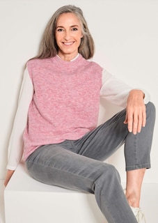 Rippstrick Pullunder mit Stehkragen thumbnail 7