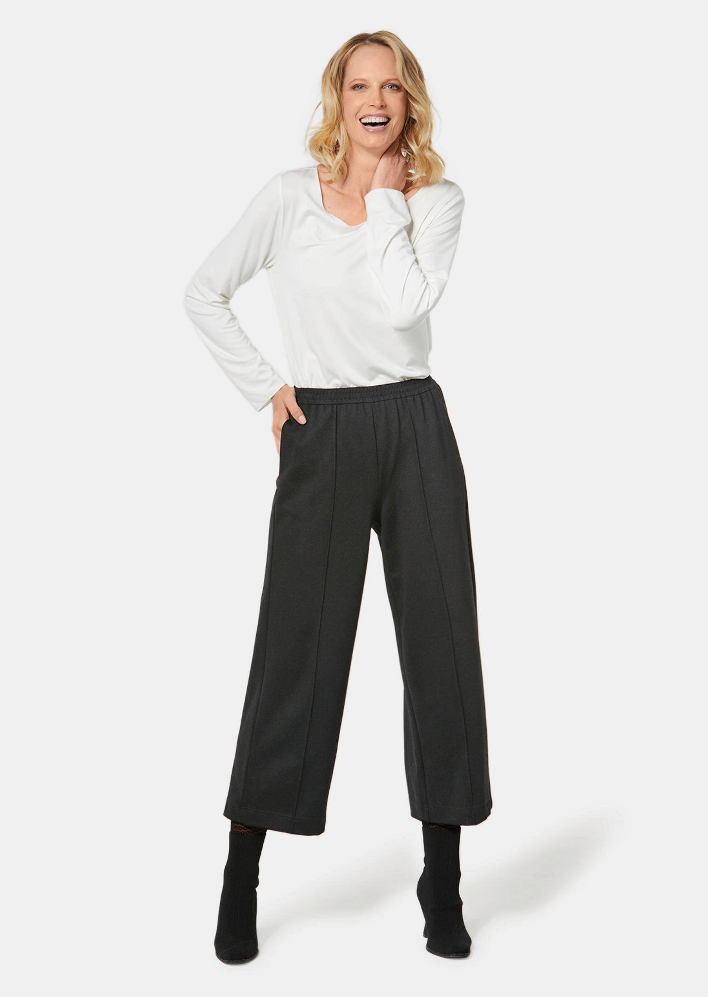 Pantalon - noir - Gr. 46 de Goldner Fashion