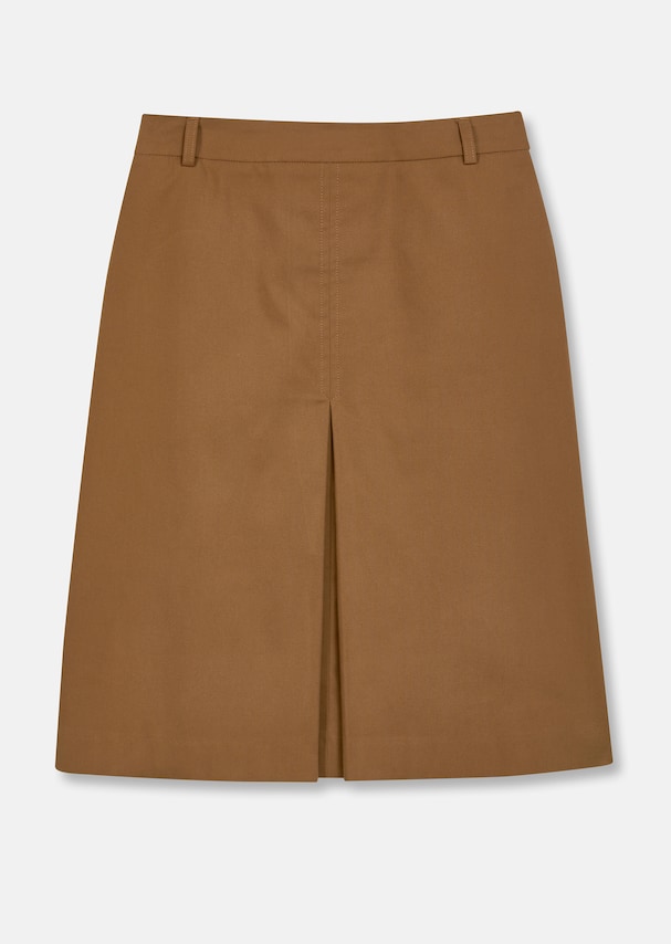 Flared cotton skirt 5