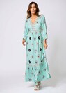 Kleid in modischem Muster-Mix thumbnail 2