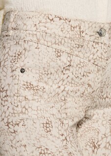 Gemusterte Slim-Hose im 4-Pocket-Style thumbnail 5
