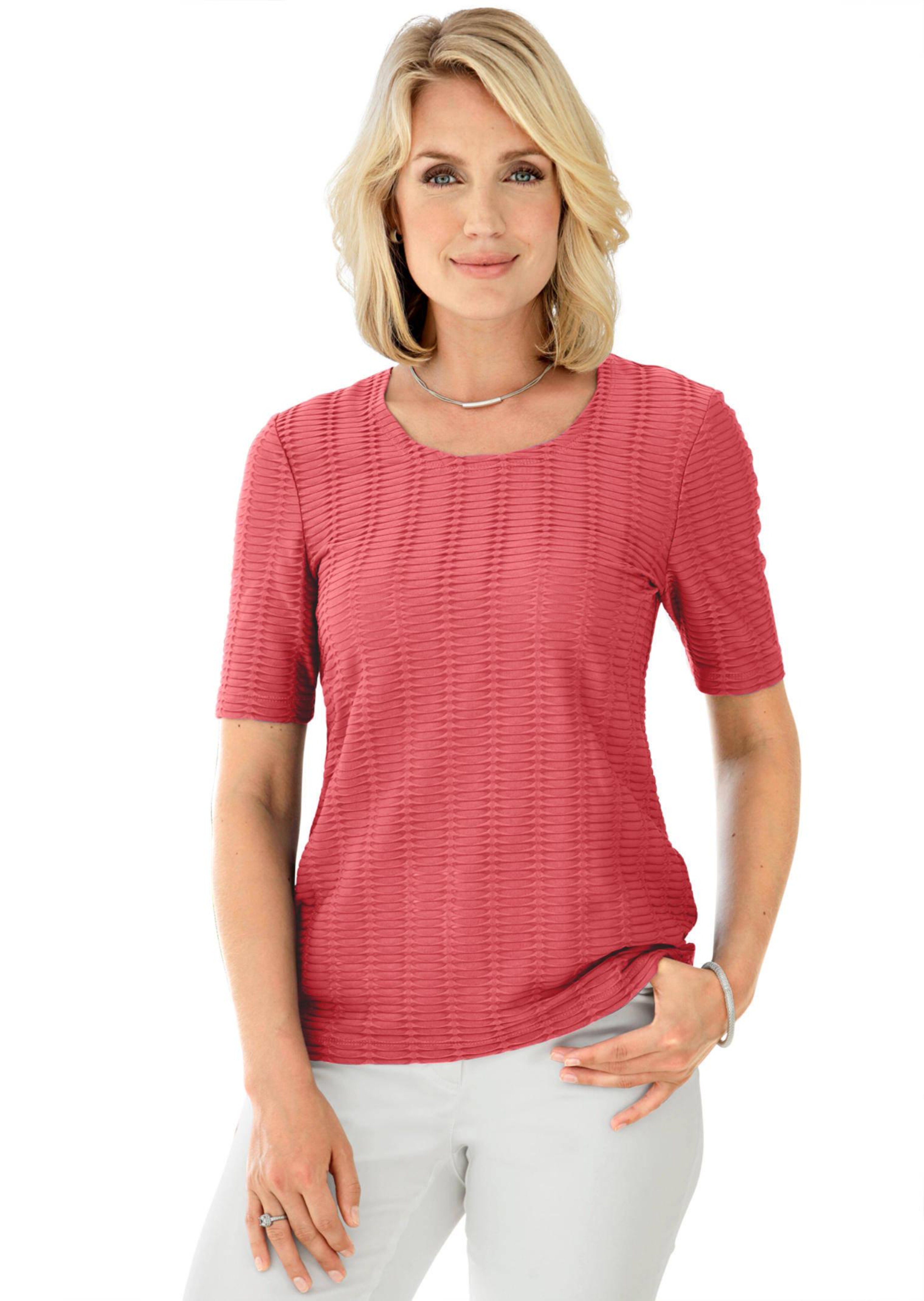 Pflegeleichtes Strukturshirt
