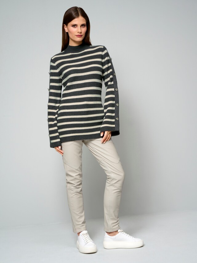 Pullover mit Trompetenärmeln 3