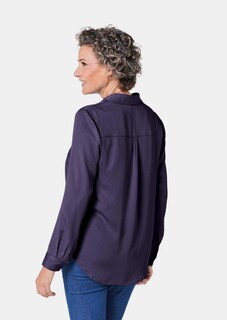 Overhemdblouse met doorlopende knopenlijst thumbnail 3