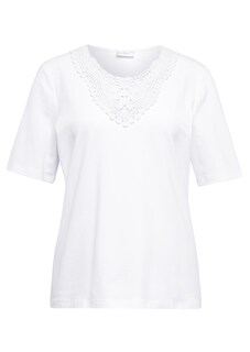 Weiches Halbarmshirt mit Spitzeneinsatz thumbnail 6