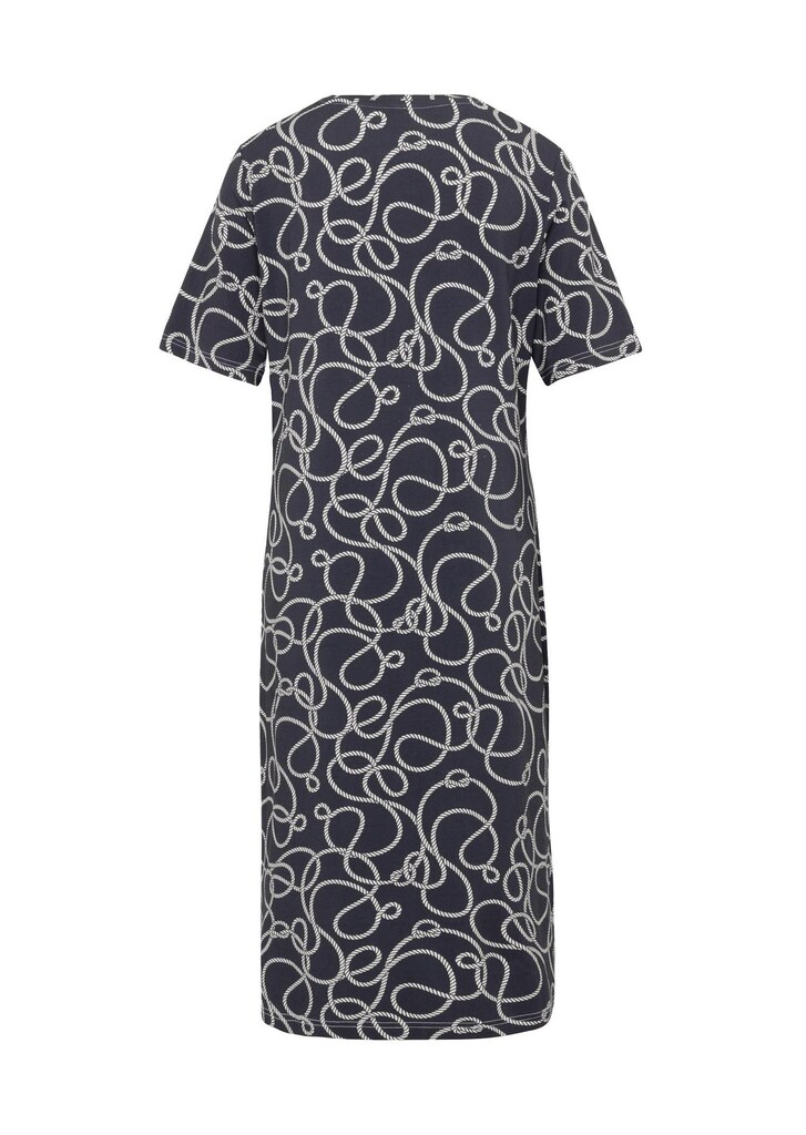 Bequemes Freizeitkleid in modischem Druck