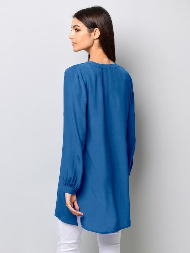 Longbluse mit V-Ausschnitt 2