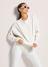 Kurzer Oversize-Pullover mit Kaschmir thumbnail 4