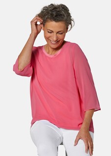 Stilvolles, gedoppeltes Blusenshirt thumbnail 4