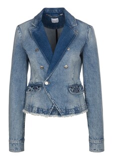 Jeansblazer mit Wascheffekten thumbnail 6