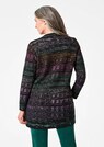 Strickjacke mit Multicolor Ringeloptik thumbnail 3