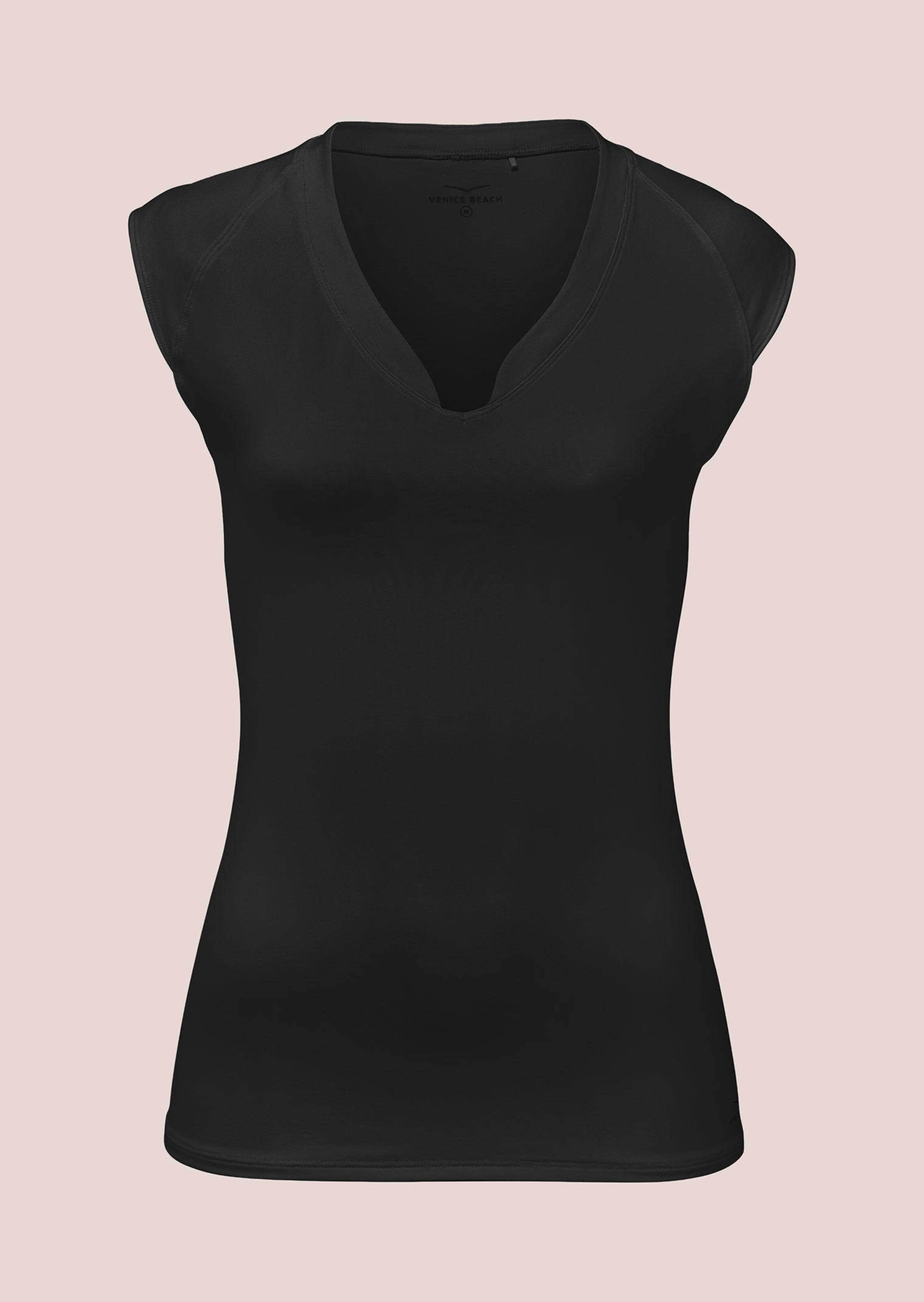 Sportliches Shirt mit Stehkragen