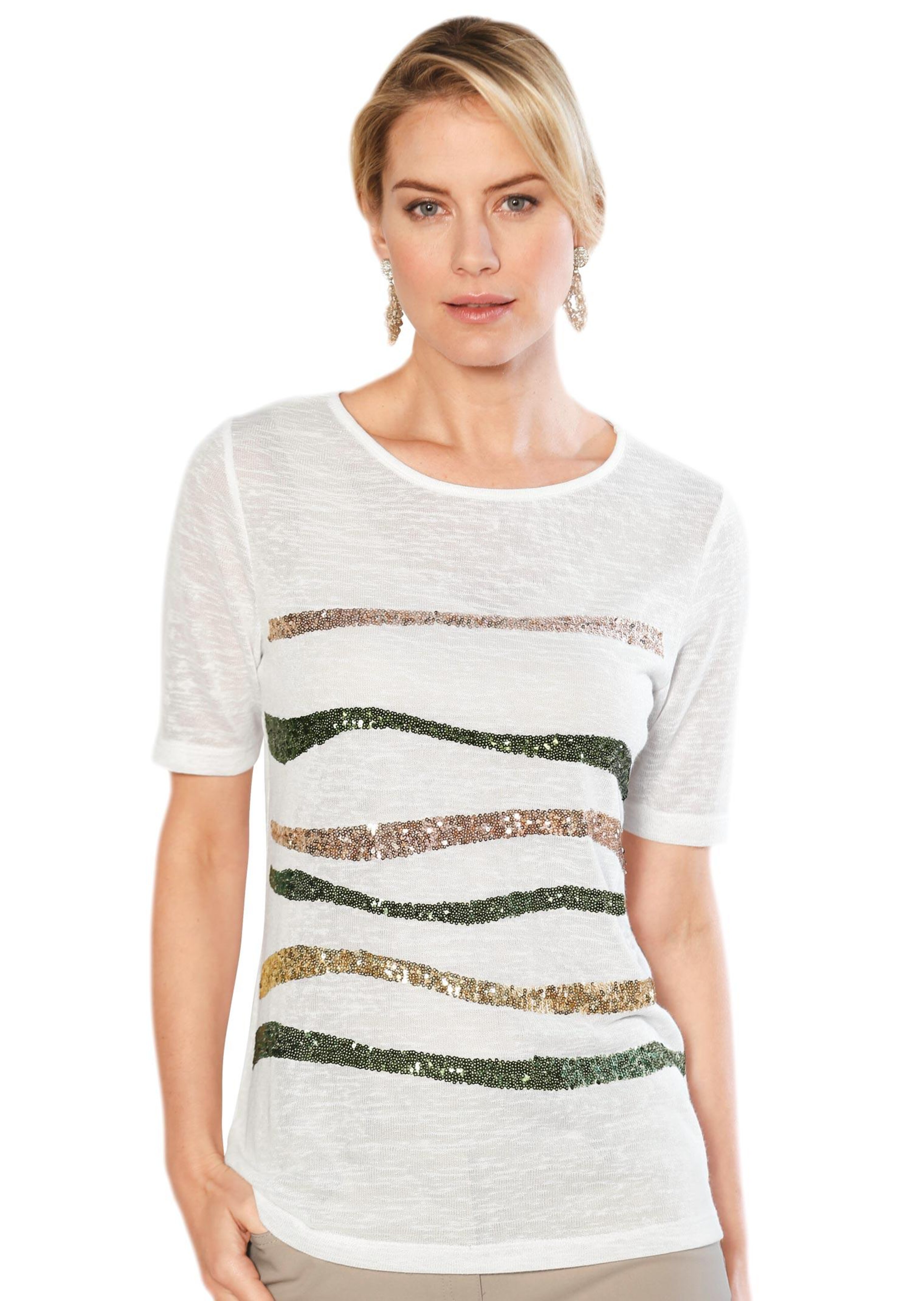 Shirt met pailletten