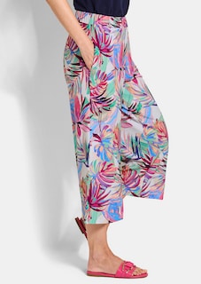 Jersey-Culotte VERA mit Palmenprint thumbnail 4