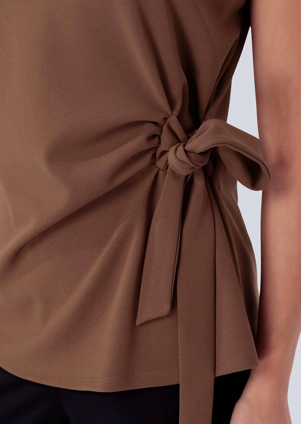 Shirt mit Knotendetail
