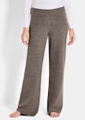 Pantalon en maille large avec une large taille élastique thumbnail 1