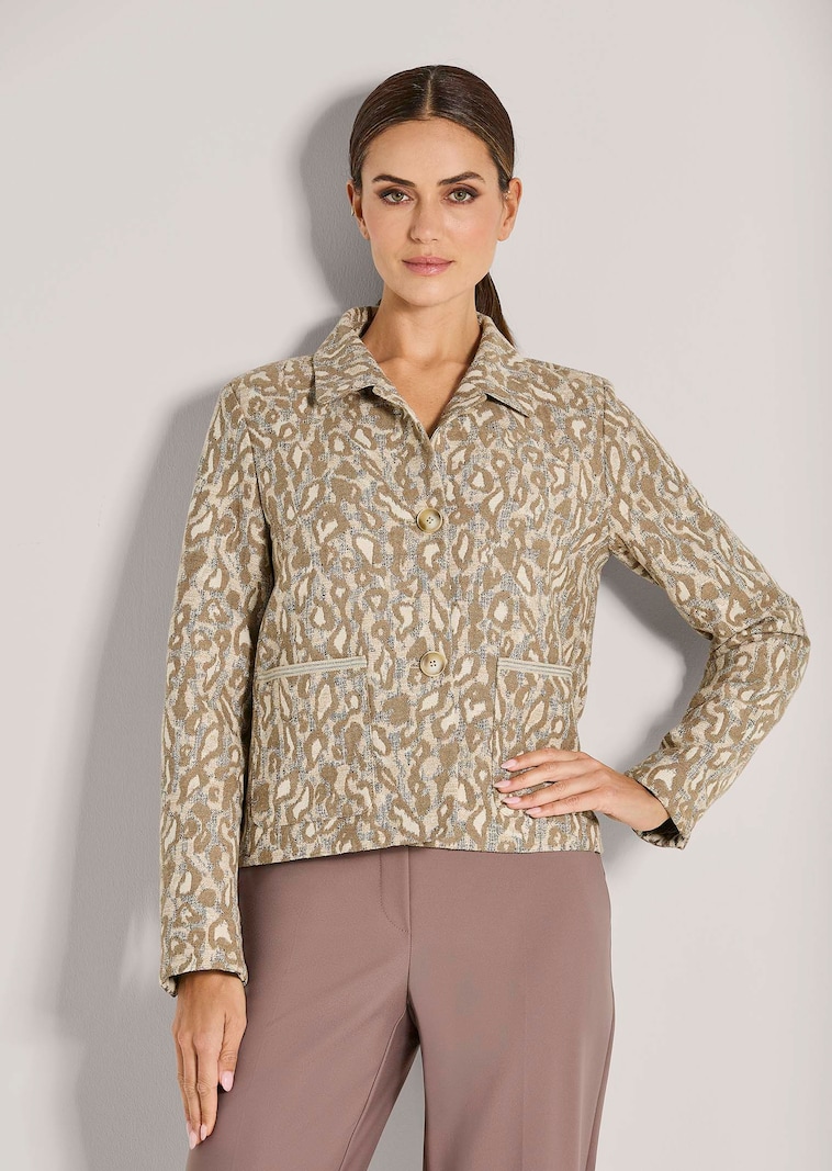 Kurzer Blazer in edlem Jacquard