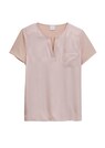 Blusenshirt im stylischen Material-Mix thumbnail 6