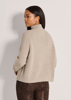 Weicher Pullover mit Stehkragen thumbnail 3