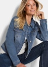 Jeansjacke mit Ziersteinchen thumbnail 4