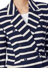 Streifen-Blazer aus komfortablem Struktur-Jersey thumbnail 5